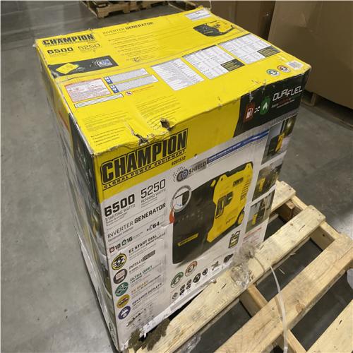 Dallas Location -NEW- Champion 201532 6500W Dual Fuel Inverter Generator