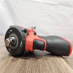 AS-IS- Milwaukee M12 FUEL 12V Lithium-Ion Brushless Cordless Stubby 1/2 in. Impact Wrench (Tool-Only)