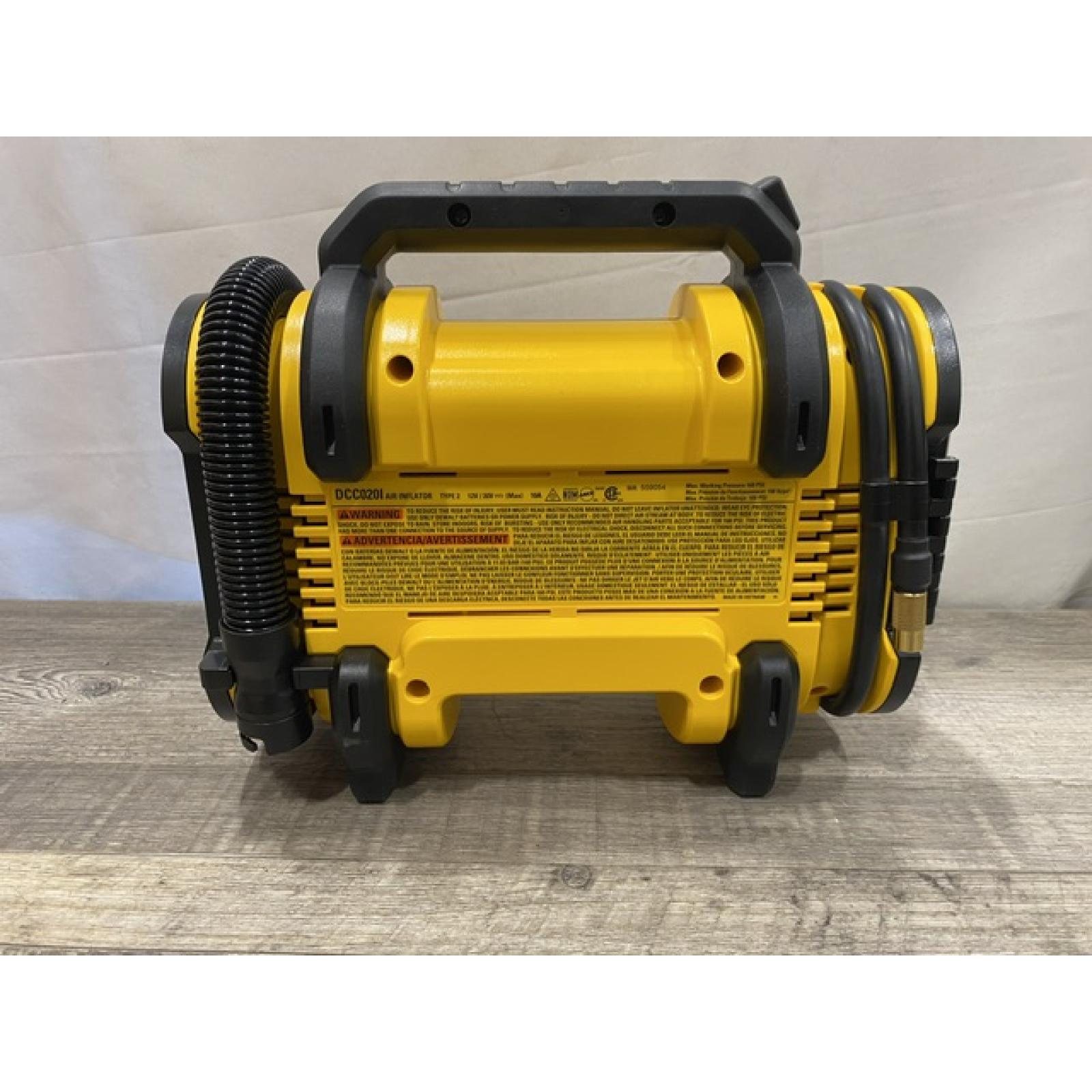 AS-IS DEWALT 20V MAX Cordless Electric Portable Inflator (Tool Only)