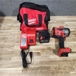 HOUSTON LOCATION - AS - IS Milwaukee FUEL 18V Lithium-Ion Brushless Cordless 1/2 in. Impact Wrench w/Friction Ring Kit