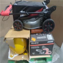 California AS-IS OUTDOOR POWER EQUIPMENT