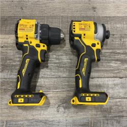 AS-IS DEWALT ATOMIC 20-Volt MAX Lithium-Ion Cordless Combo Kit