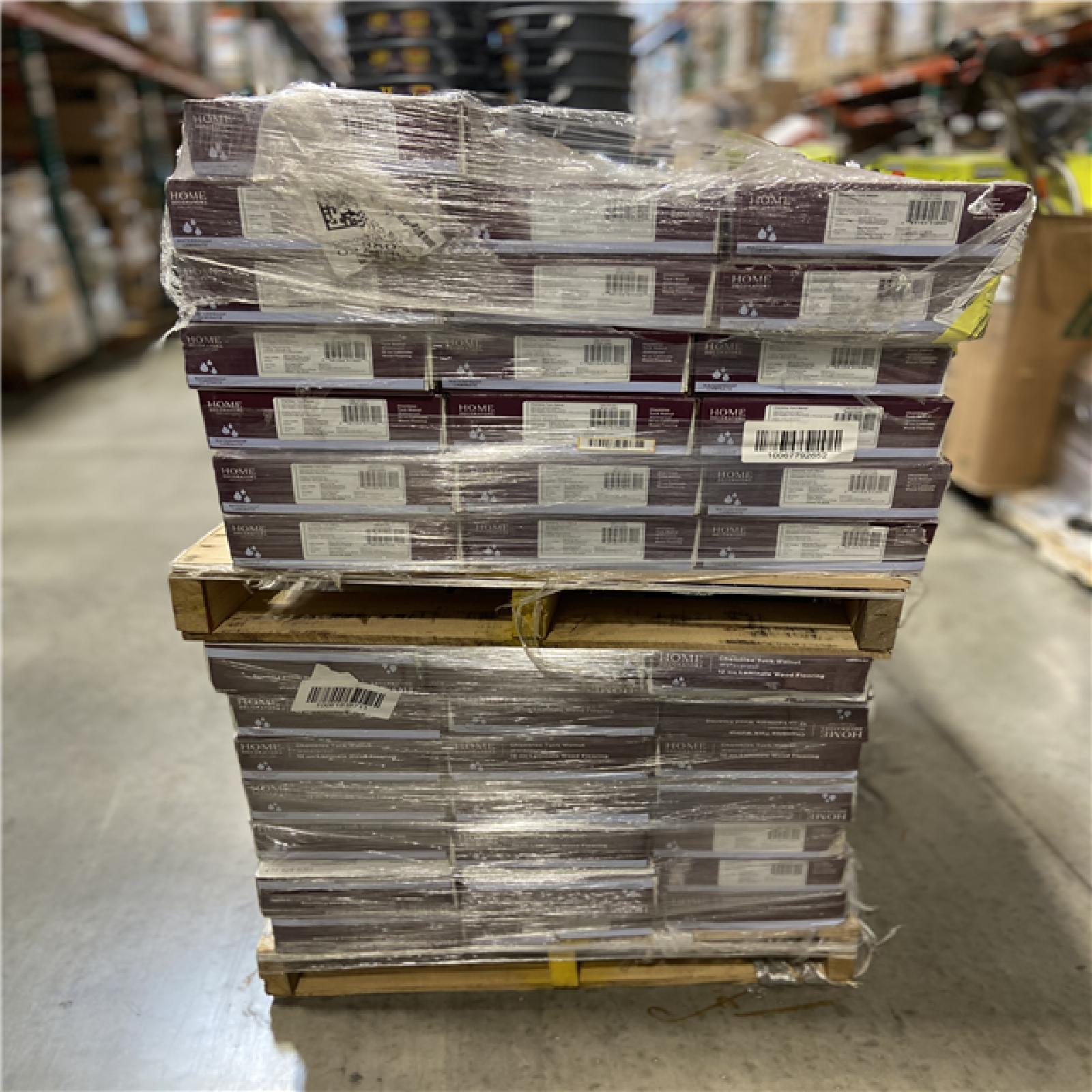 DALLAS LOCATION - Home Decorators Collection Chamblee Tuck Walnut 12 mm T x 8.03 in. W Waterproof Laminate Wood Flooring (15.9 sqft/case) - 40 UNITS