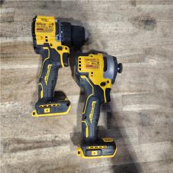 HOUSTON LOCATION - AS-IS DEWALT ATOMIC 20-Volt MAX Lithium-Ion Cordless Combo (2-Tool) Kit