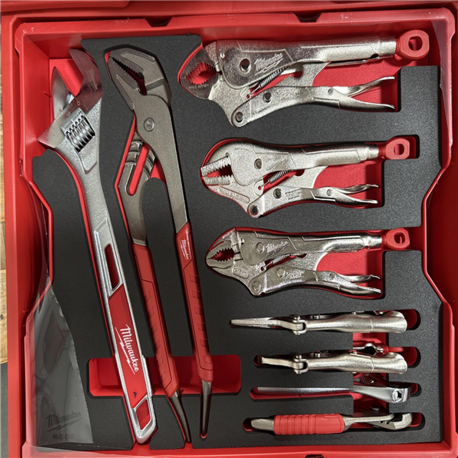 California AS-IS Milwaukee Hand Tool Set w/Packout 4-Drawer Tool Box; Appears in Excellent Condition