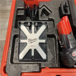 AS-IS Milwaukee 12-Volt Lithium-Ion Cordless Green 250 ft. 3-Plane Laser Level Kit