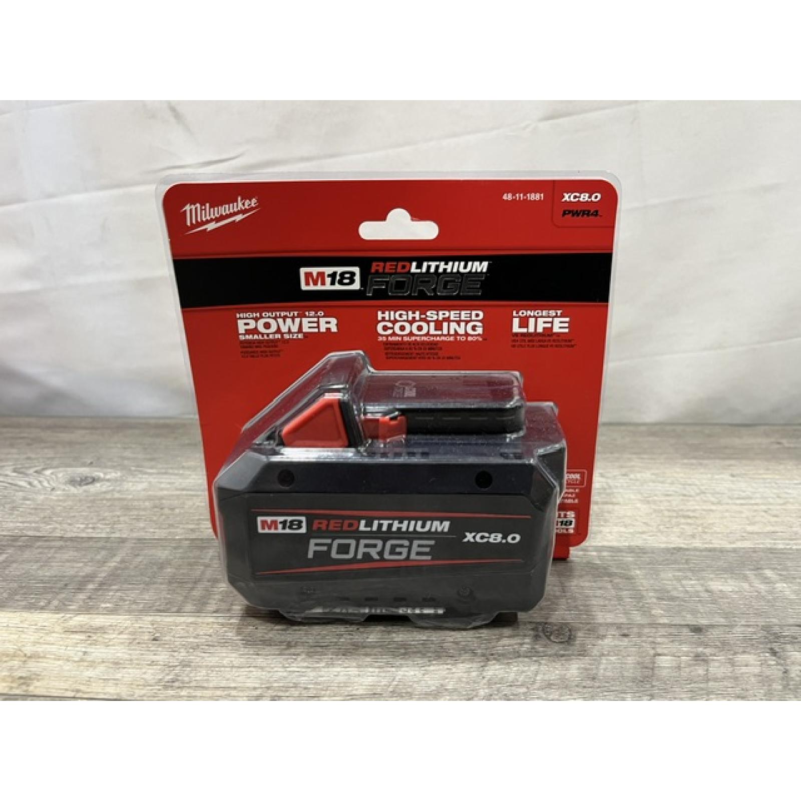 NEW - Milwaukee 18V Lithium-Ion REDLITHIUM FORGE XC 8.0 Ah Battery Pack