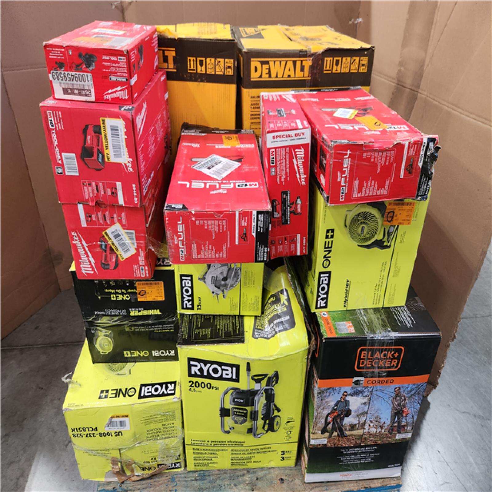 CALIFORNIA AS-IS TOOL PALLET