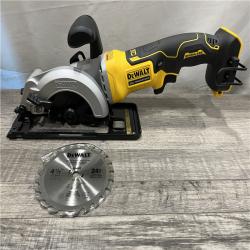 AS-IS DEWALT ATOMIC 20V MAX Cordless Brushless 4-1/2 in. Circular Saw (Tool Only)