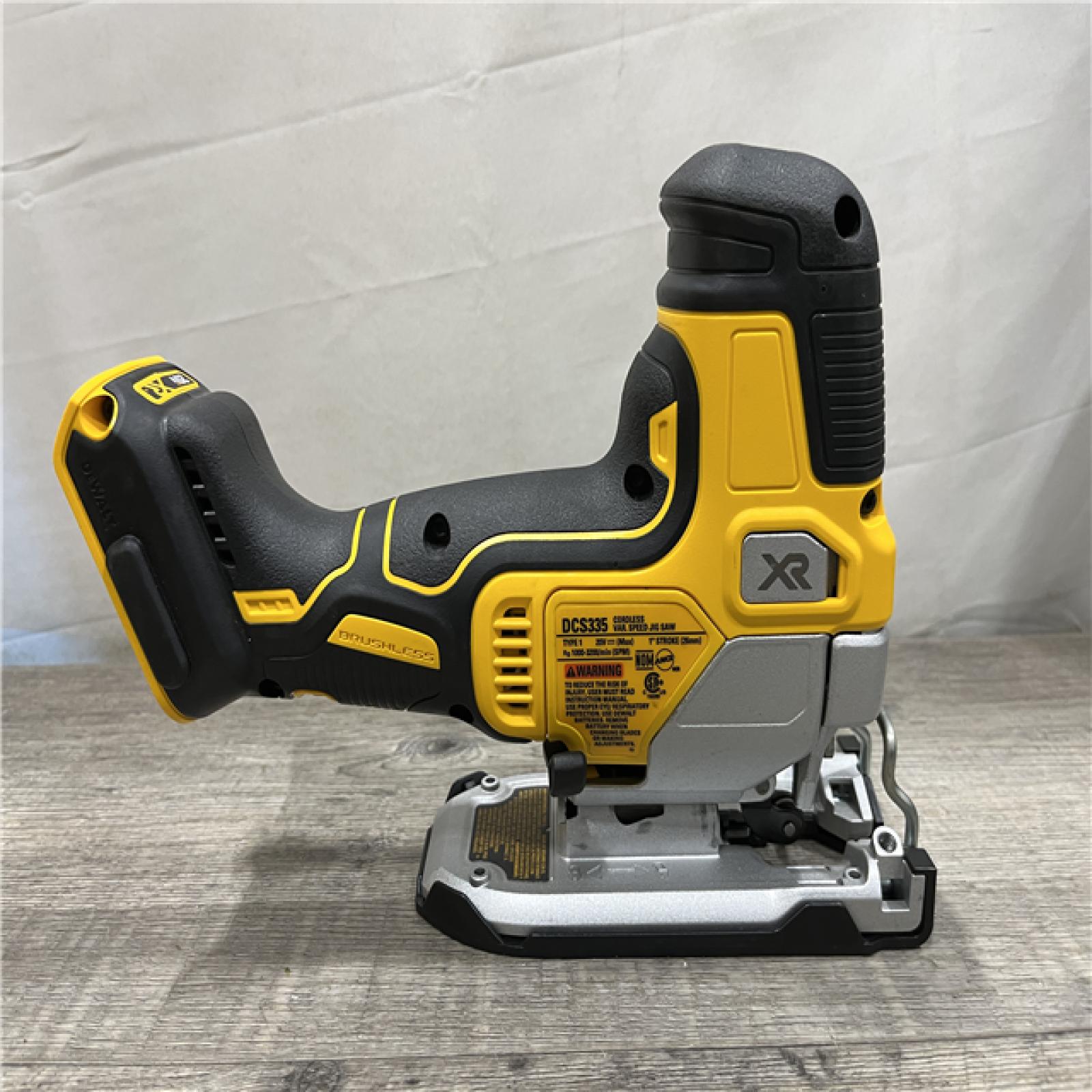 AS-IS DEWALT 20V MAX XR Cordless Barrel Grip Jigsaw (Tool Only)