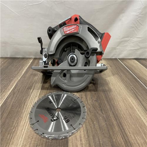 AS-IS Milwaukee M18 FUEL 18V Lithium-Ion Brushless Cordless 6-1/2 in. Circular Saw (Tool-Only)