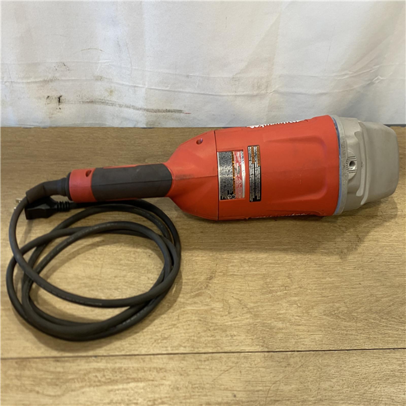AS-IS Milwaukee 15 Amp 7/9 in. Large Angle Grinder with Trigger Lock-On Switch
