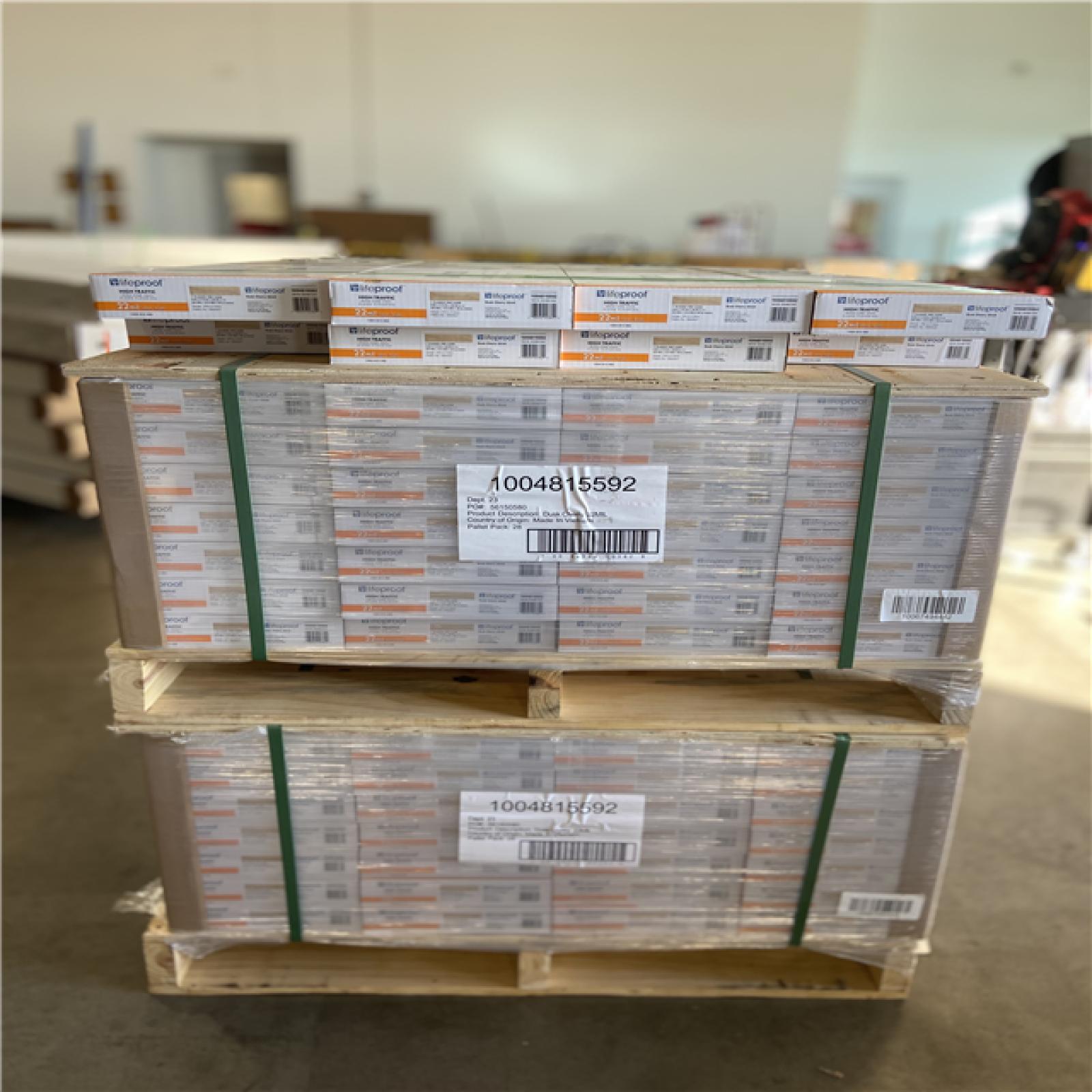 DALLAS LOCATION - Lifeproof Dusk Cherry 22 MIL x 8.7 in. W x 48 in. L Click Lock Waterproof Luxury Vinyl Plank Flooring (20.1 sqft/case) - 64 CASES