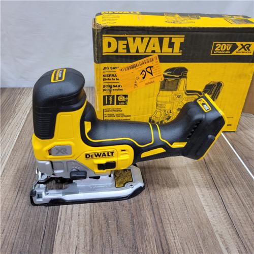 AS-IS DEWALT 20V MAX XR Cordless Barrel Grip Jigsaw (Tool Only)