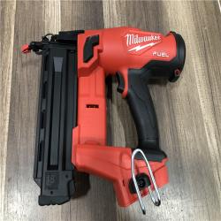 AS-IS Milwaukee  FUEL 18-Volt Lithium-Ion Brushless Cordless Gen II 18-Gauge Brad Nailer (Tool-Only)