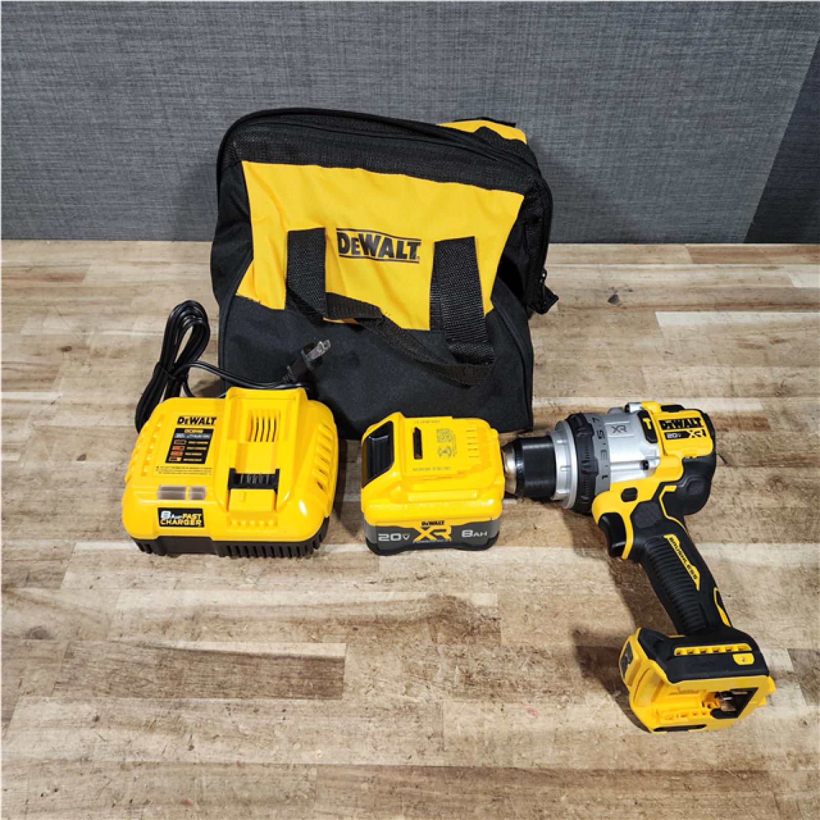 HOUSTON LOCATION - AS - IS DEWALT 20V XR Lithium-Ion Cordless Hammer Drill Kit