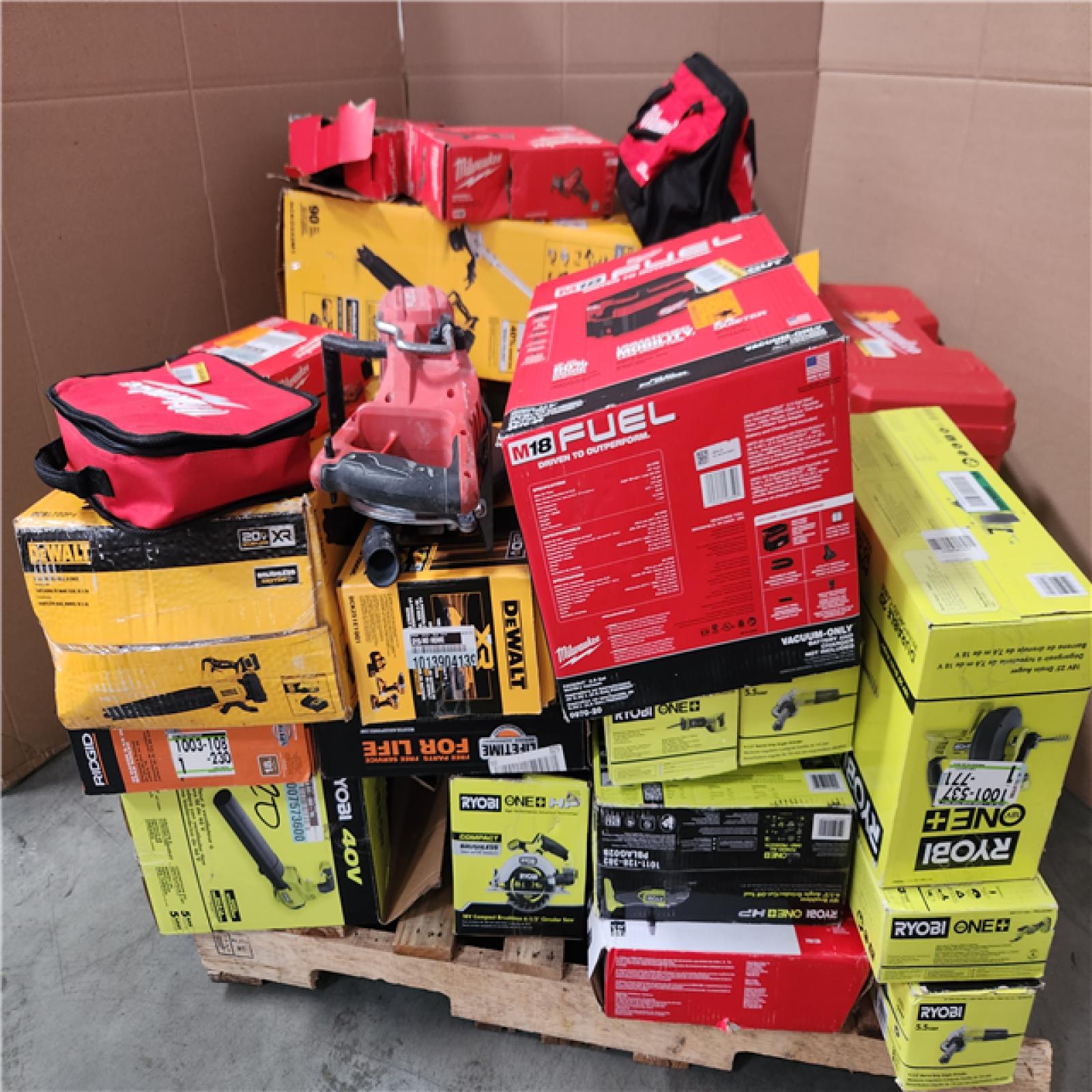 CALIFORNIA AS-IS TOOL PALLET