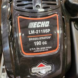 Phoenix AS-IS ECHO 21 in. 190 cc Briggs and Stratton Gas 3-in-1 Dual Blade RWD Self-Propelled Lawn Mower with Single Lever Deck Adjustment
