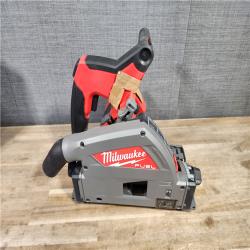 HOUSTON LOCATION - AS-IS Milwaukee M18 FUEL 18V Lithium-Ion Cordless Brushless 6-1/2 in. Plunge Cut Track Saw (Tool-Only)