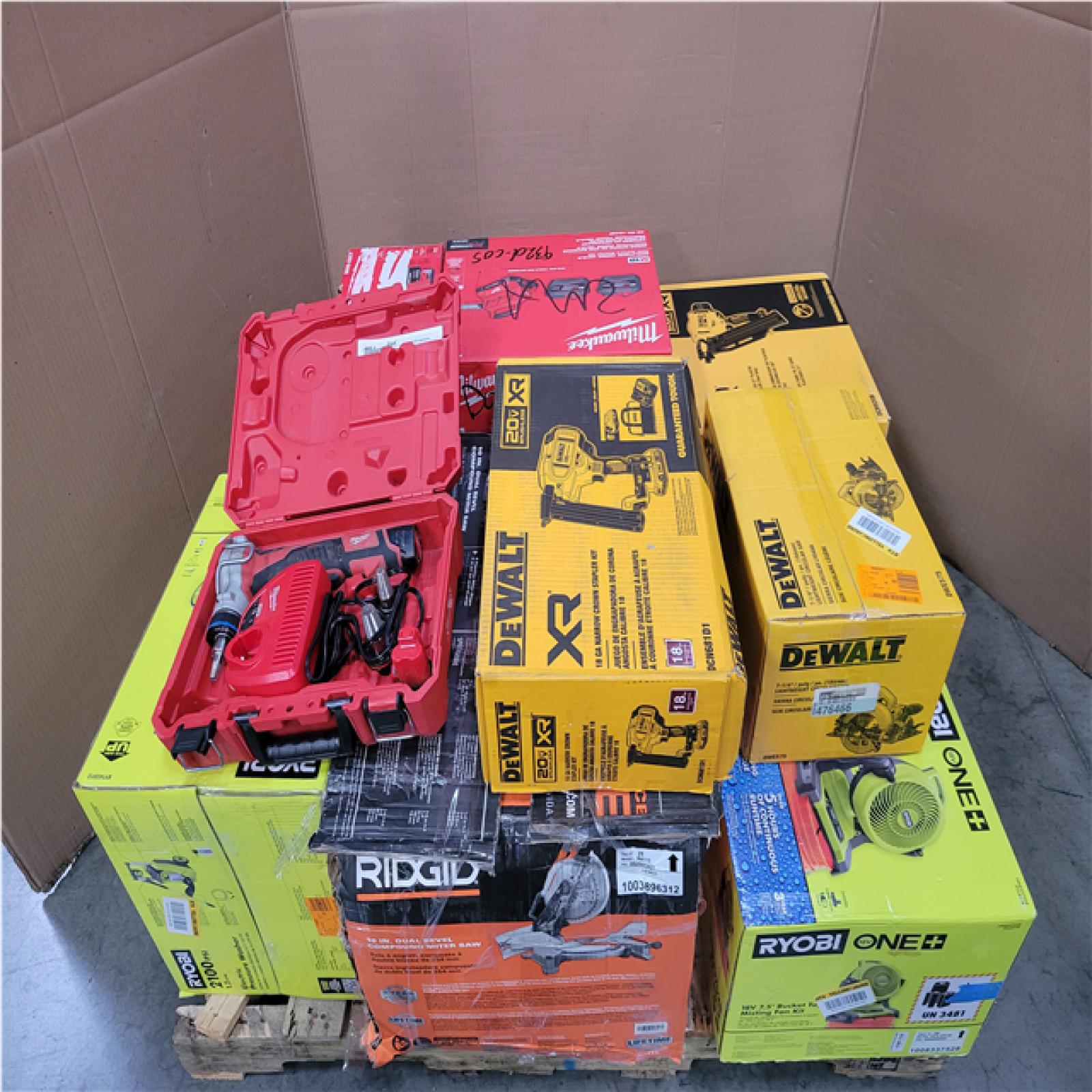 CALIFORNIA AS-IS TOOL PALLET