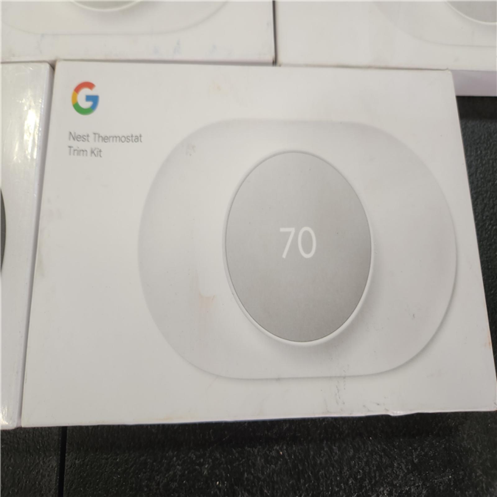 Phoenix AS-IS Google Nest Thermostat Trim Kit Pack -11