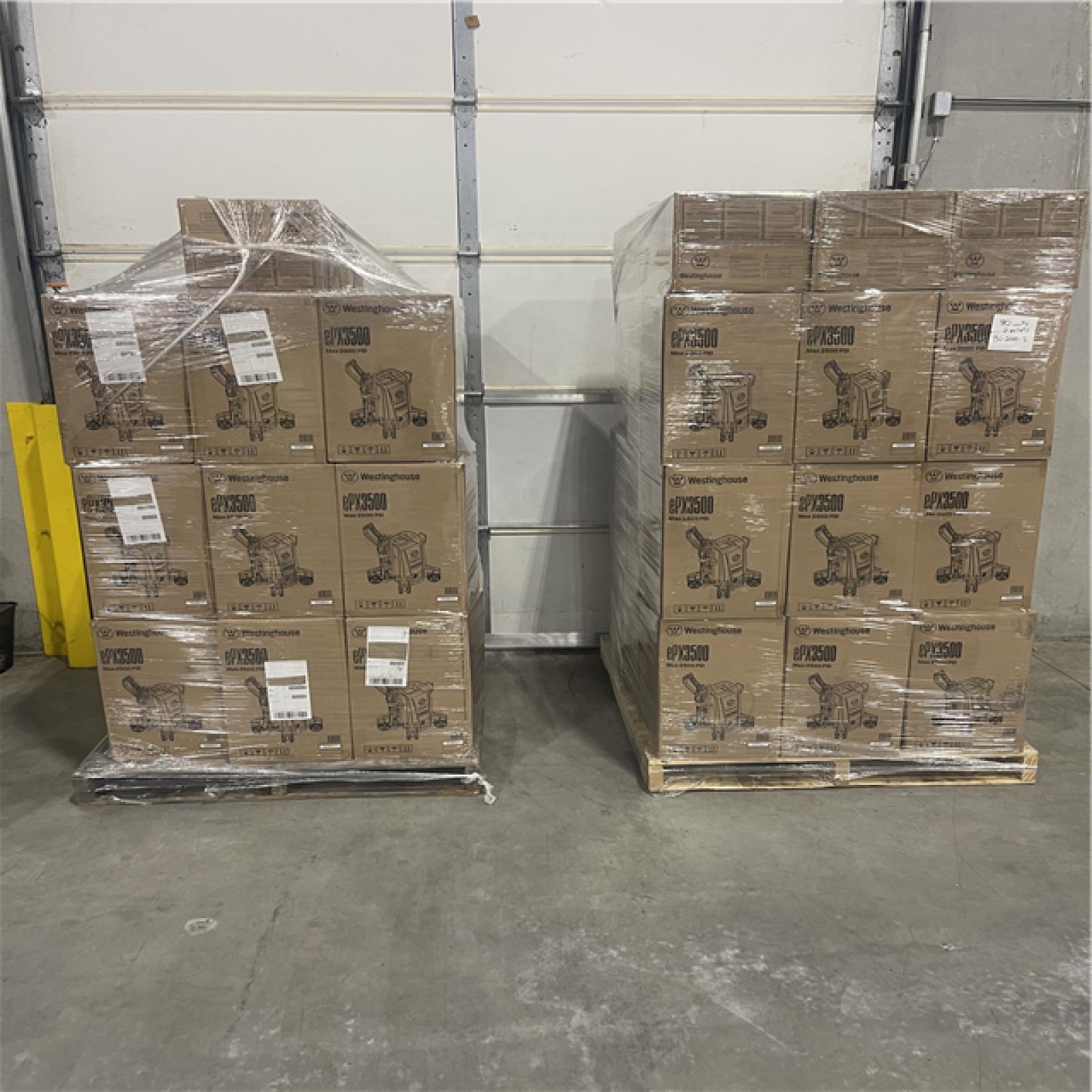 Atlanta Location As-Is westinghouse Pressure washers (2 pallets-80 Units) BL200-I