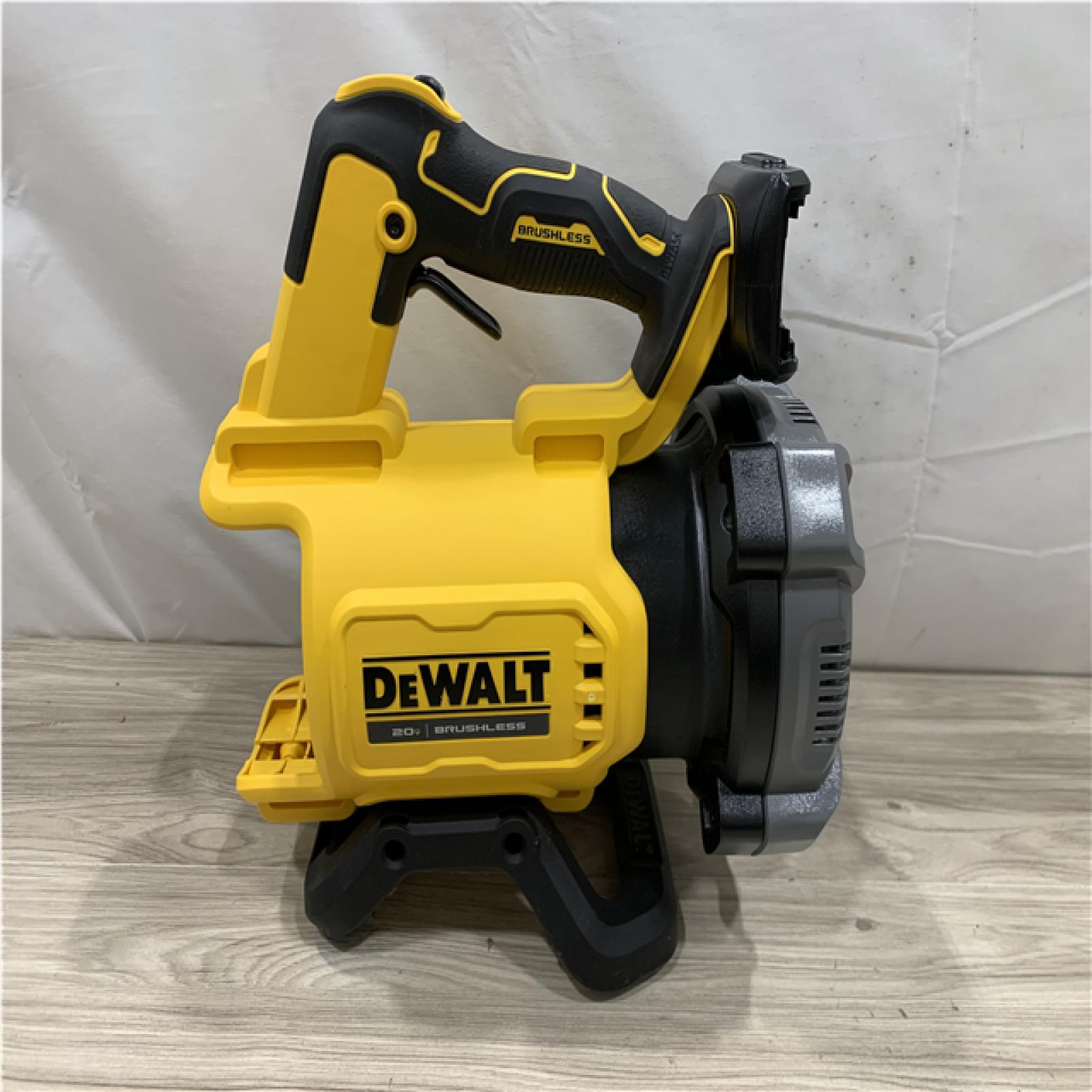 AS-IS DeWalt 20V MAX 125 MPH 450 CFM Brushless Cordless Battery Powered Blower Kit