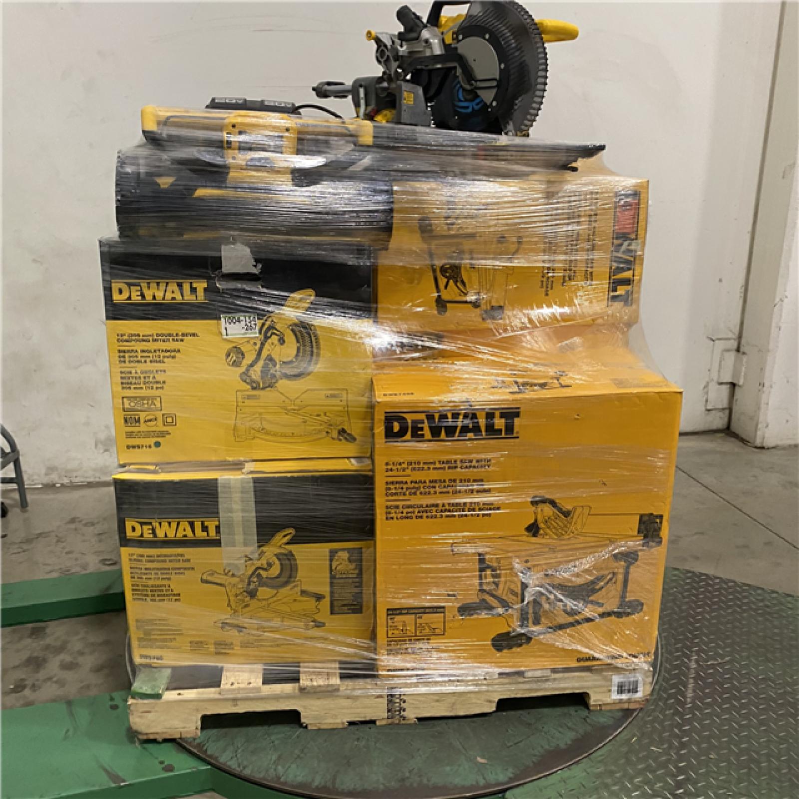 Dallas Location - As-Is DEWALT Tool Pallet