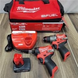 GOOD Milwaukee M12 Fuel Combo Rotomartillo 1/2 Y Llave De Impacto1/4 Nueva Generacion