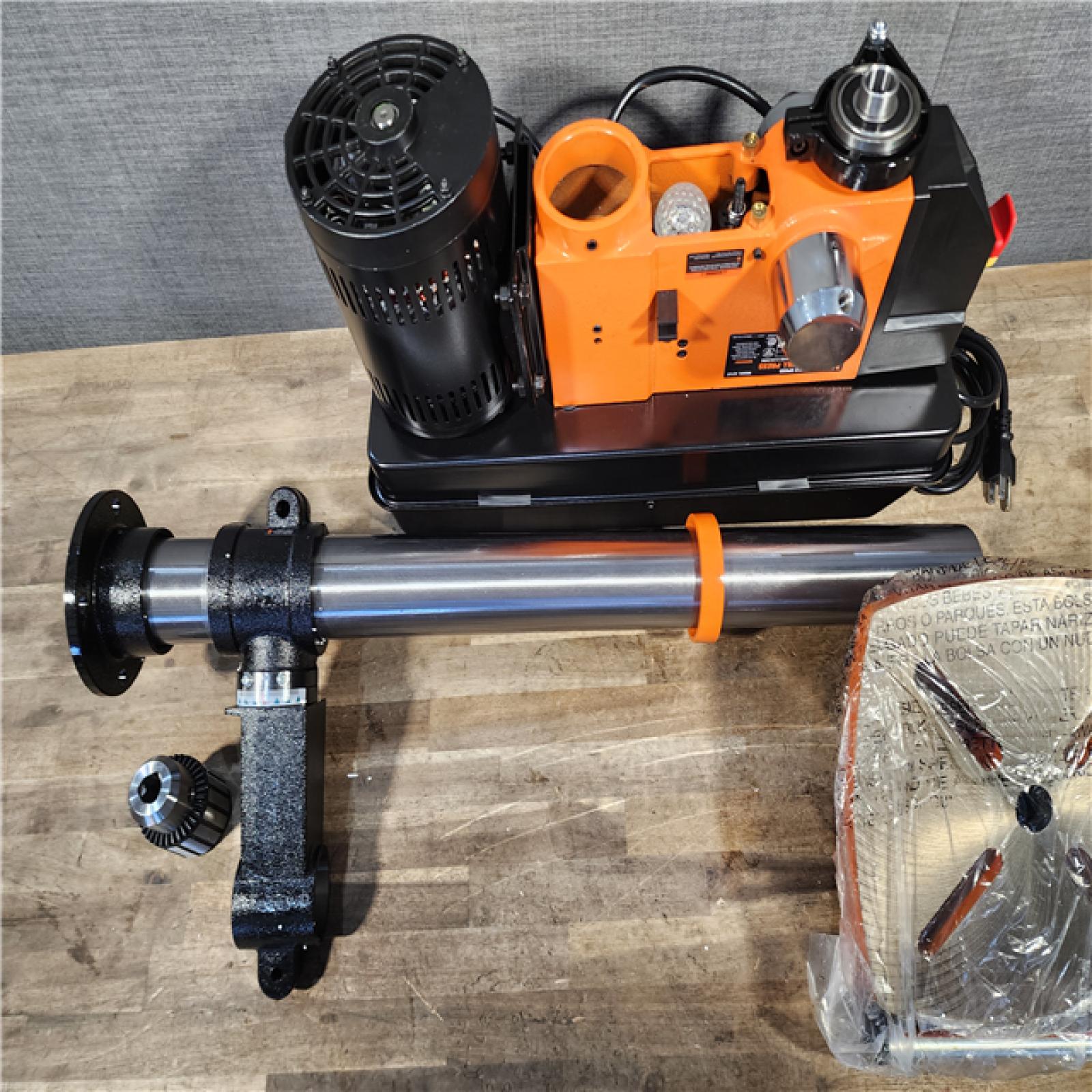 HOUSTON LOCATION - AS-IS WEN 5-Amp 12 in. Variable Speed Cast Iron Benchtop Drill Press with Laser  Work Light  and 5/8 in. Chuck Capacity
