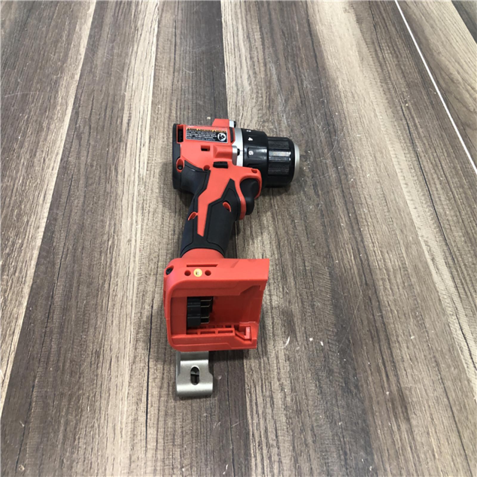 AS-IS Milwaukee 18V Lithium-Ion Brushless Cordless 1/2 in. Compact Drill/Driver (Tool-Only)