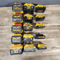 HOUSTON LOCATION - AS-IS DEWALT BATTERY PACK QTY - 15