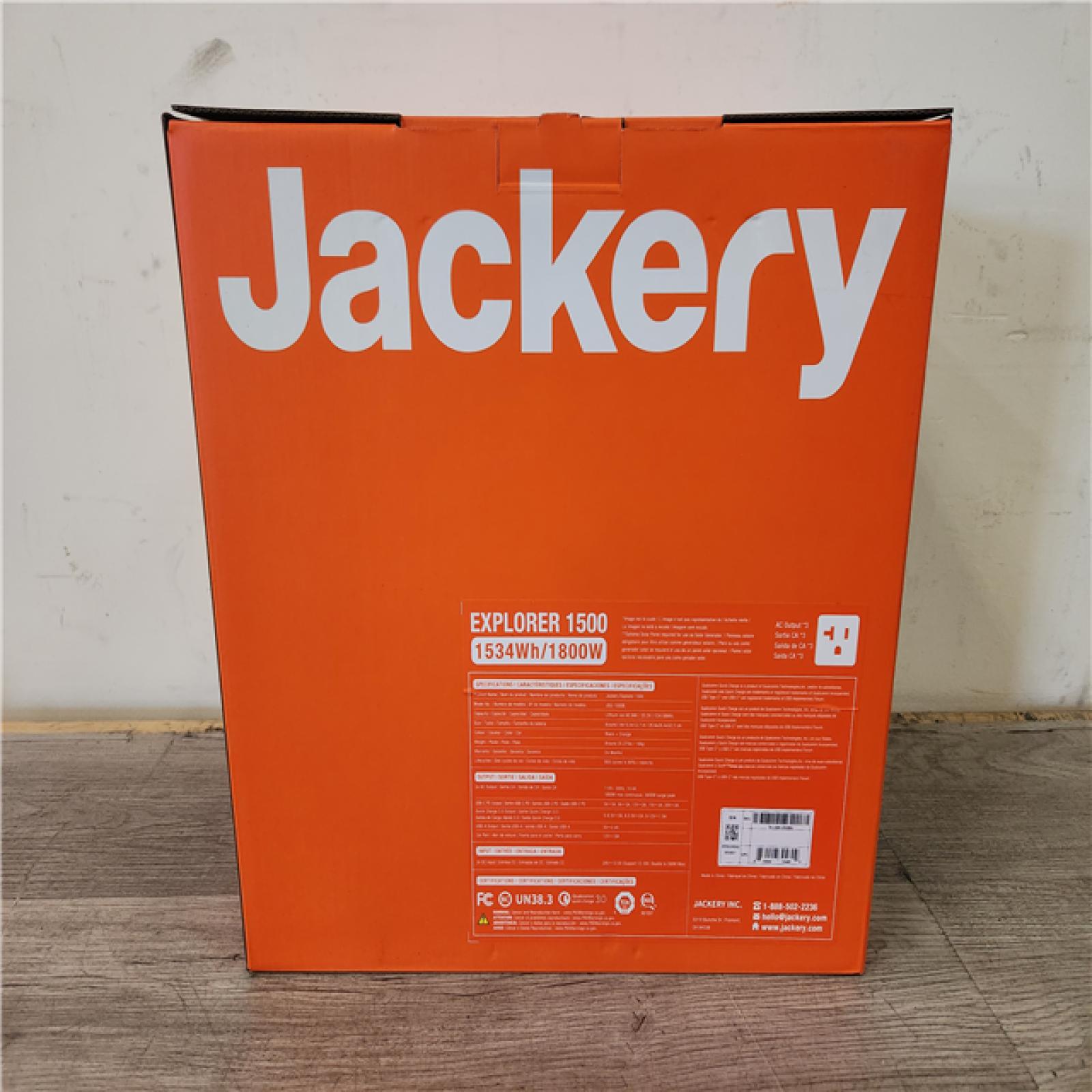 Phoenix Location LIKE NEW Jackery Explorer 1500, 1534Wh/1800W Model No. JSG-1500B