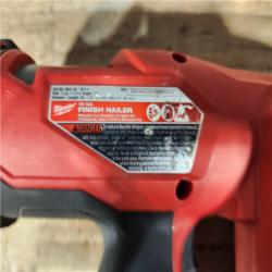 HOUSTON LOCATION - AS - IS Milwaukee FUEL 18-Volt Lithium-Ion Brushless Cordless Gen II 16-Gauge Angled Finish Nailer (Tool-Only)