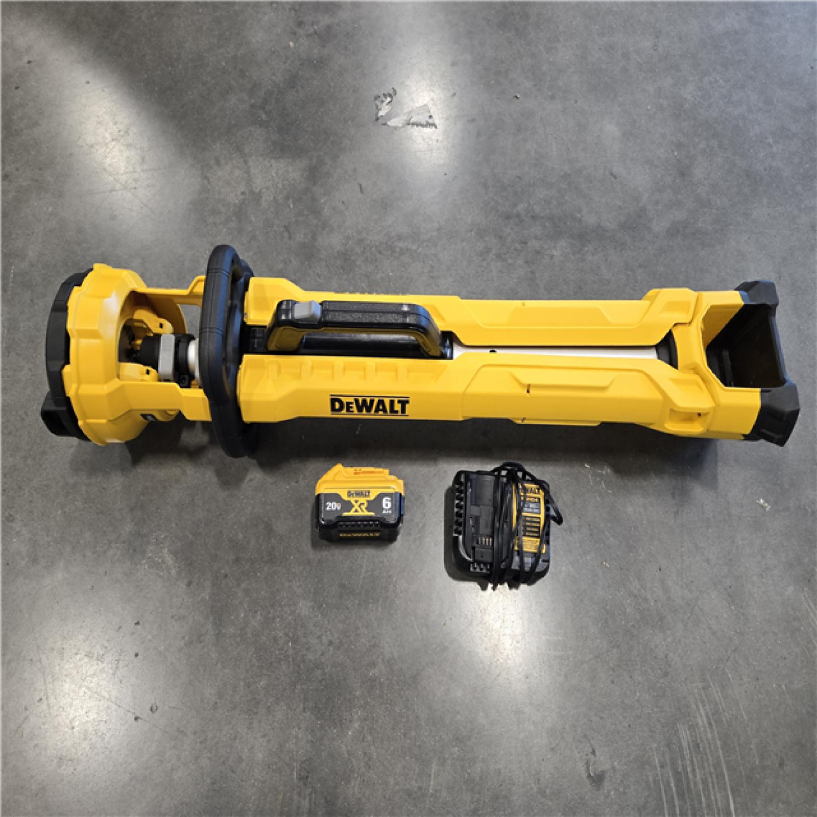 AS-IS Dewalt LED Rechargeable Stand Work Light Kit