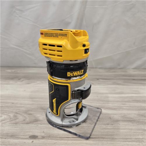 AS-IS Dewalt 20V MAX XR Cordless Compact Router (Tool Only)