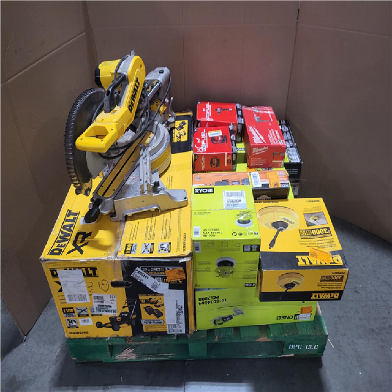 CALIFORNIA AS-IS TOOL PALLET