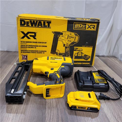 AS-IS  DEWALT DCN681D1 20V 18Ga Stapler Kit