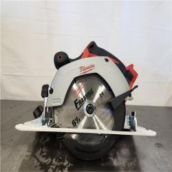 AS-IS- Milwaukee M18 18V Lithium-Ion Cordless 6-1/2 in. Circular Saw (Tool-Only)
