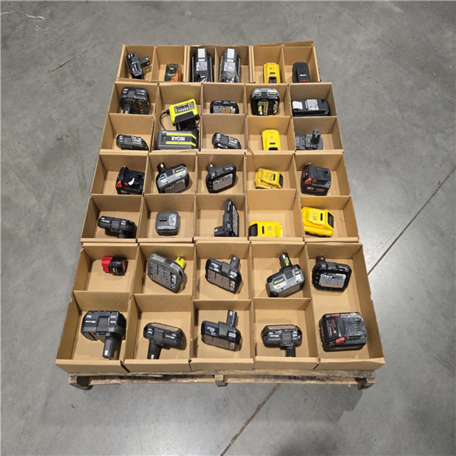 DALLAS LOCATION- AS-IS BATTERY PALLET