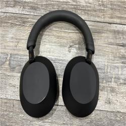 AS-IS Sony - WH-1000XM5 Wireless Noise-Canceling Over-the-Ear Headphones - Black