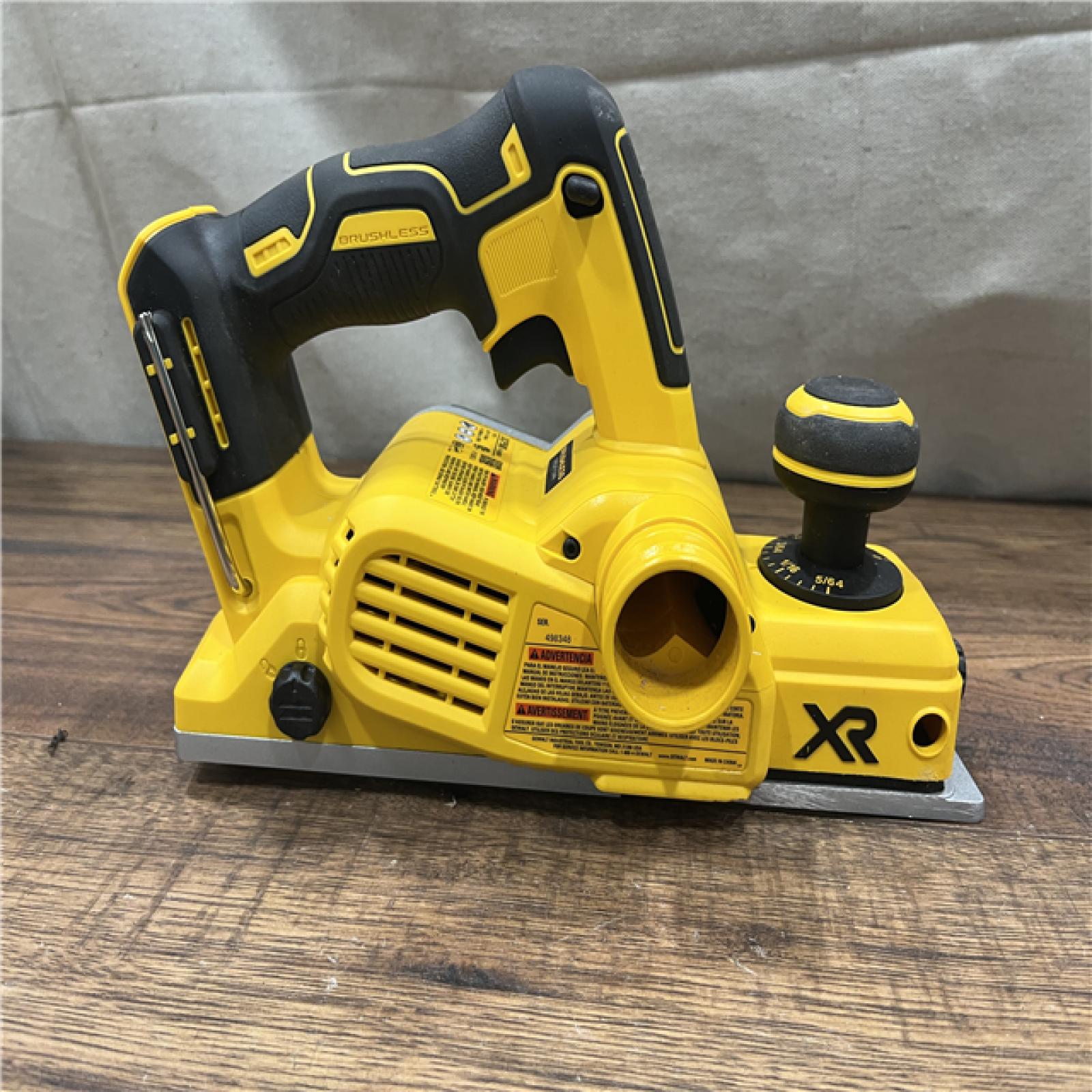 AS-IS DEWALT DCP580B 20V MAX Lithium Ion Brushless Planer