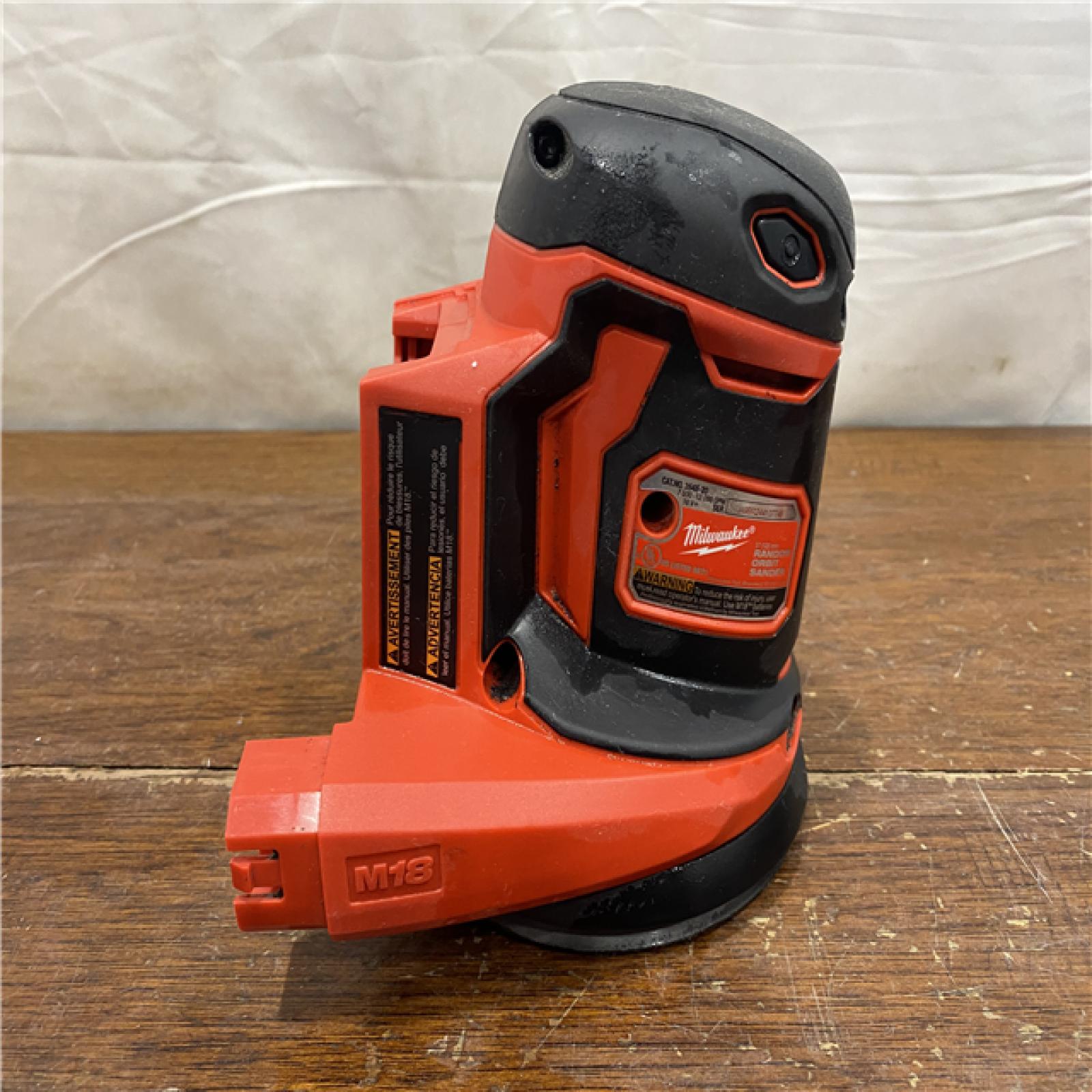 AS-IS Milwaukee 2648-20 - M18 5  7000-12000 Opm Cordless Variable Speed Random Orbital Sander
