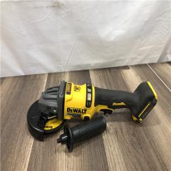 AS-IS DEWALT FLEXVOLT 60V MAX Cordless Brushless 4.5 in. to 6 in. Small Angle Grinder with Kickback Brake (Tool Only)