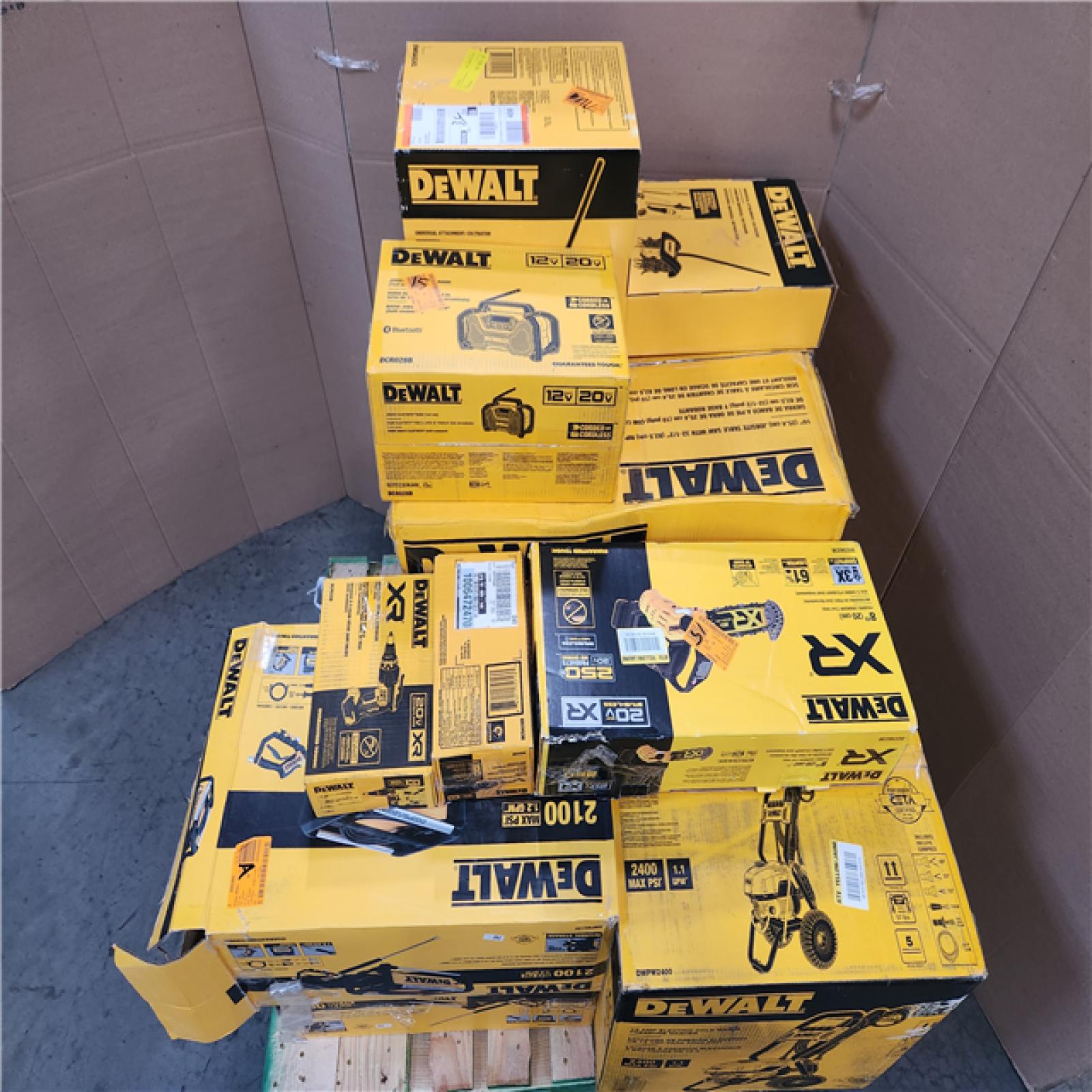 CALIFORNIA AS-IS TOOL PALLET