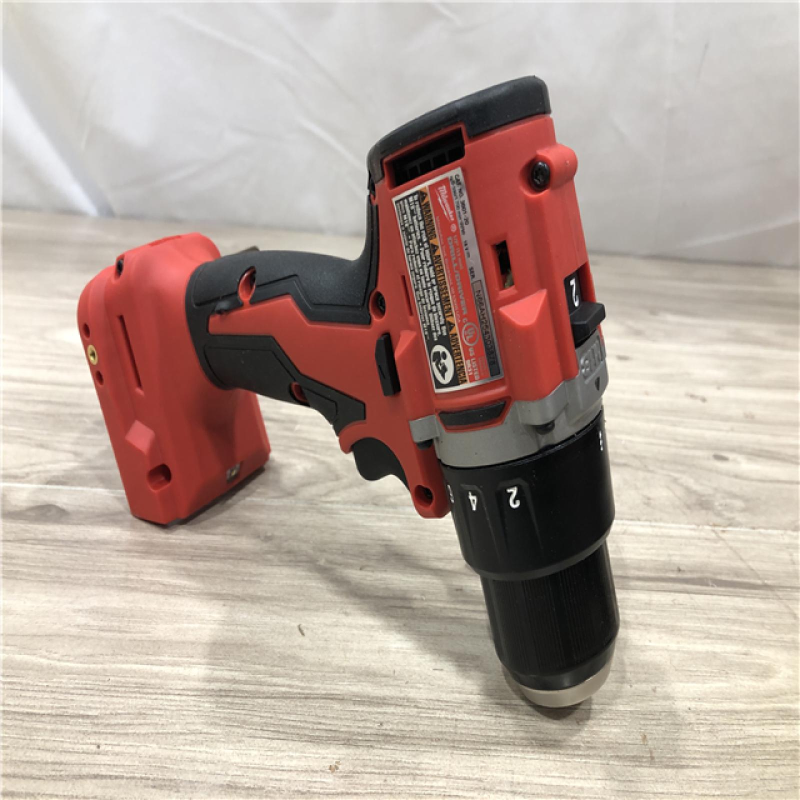 AS-IS Milwaukee M18 18V Lithium-Ion Cordless Compact Drill/Impact Combo Kit