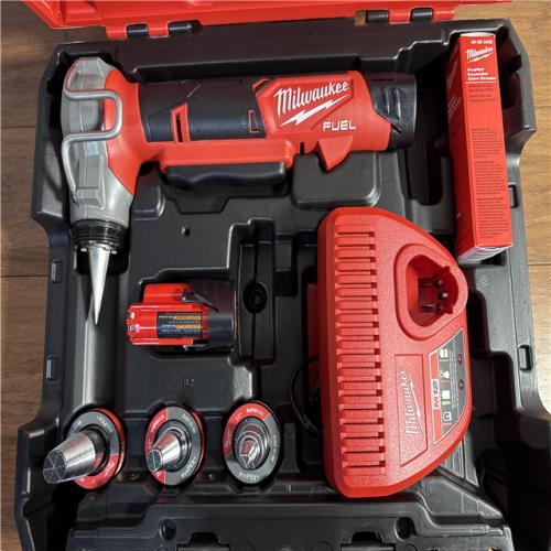 California AS-IS Milwaukee M12 Pro Pex Expander Kit  includes (2) Batteries  Charger & Hard Case