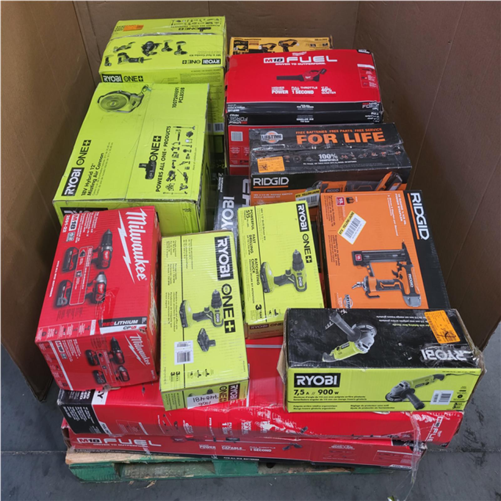 CALIFORNIA AS-IS TOOL PALLET