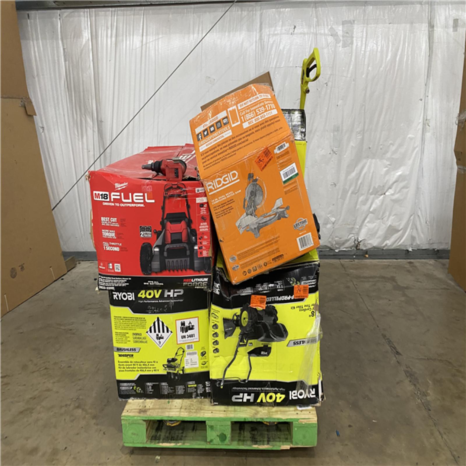 Houston Location AS IS - Tool Pallet