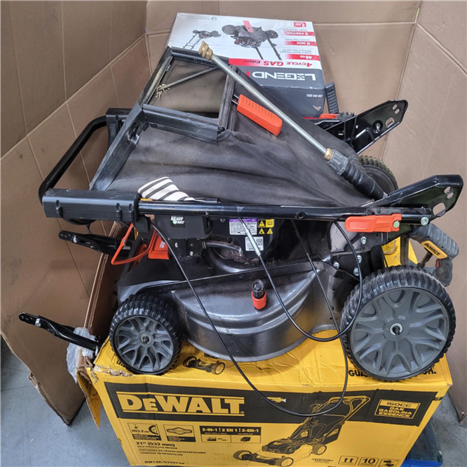 CALIFORNIA AS-IS OUTDOOR POWER EQUIPMENT